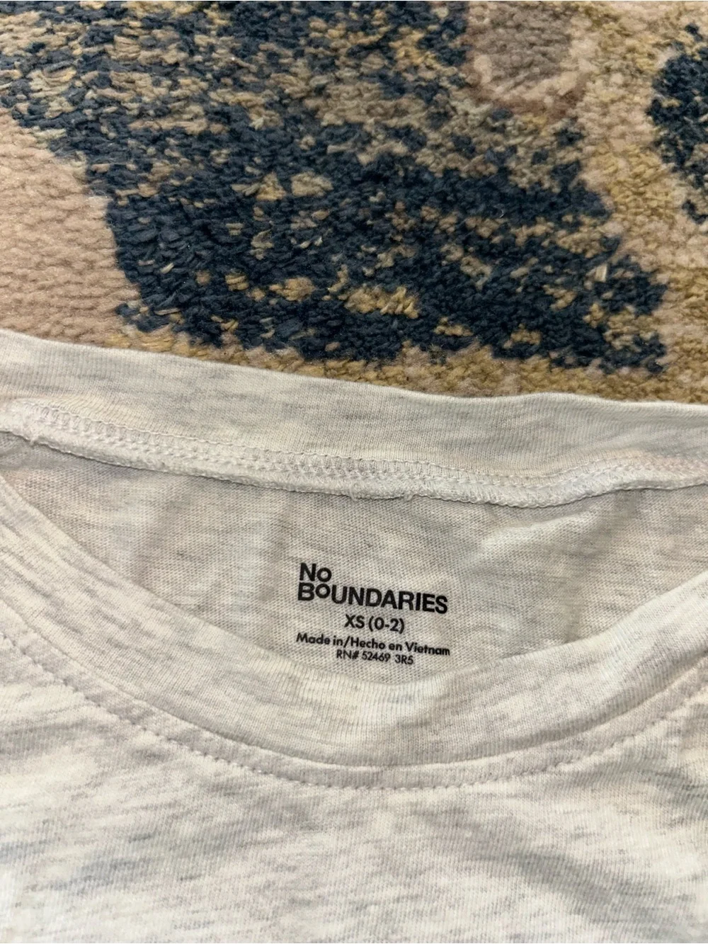No Boundaries Light Gray Foldover Leggings Set